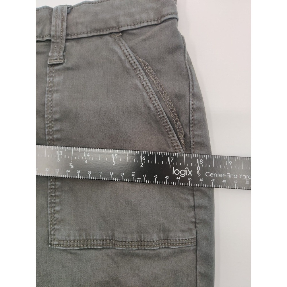 Universal Thread Women's Hi Rise Skinny Pants Charcoal Gray Button Fly Sz 12/31R - Picture 8 of 12